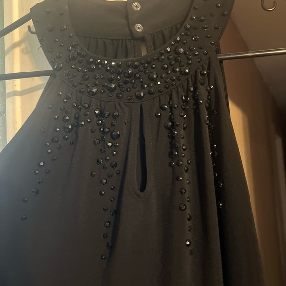 Lane Bryant Dress Womens 18/20 Plus Black Halter Tank Top - Picture 2 of 6